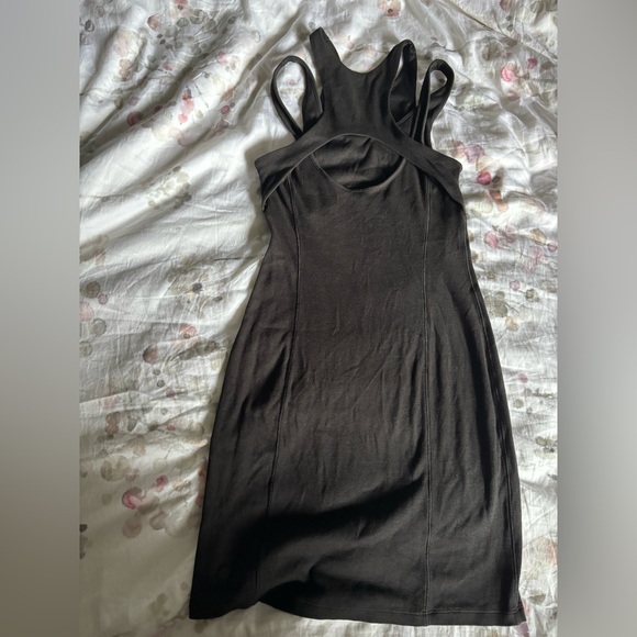 Lululemon Ribbed Cotton Modal Cut-Out Dress - Picture 4 of 5